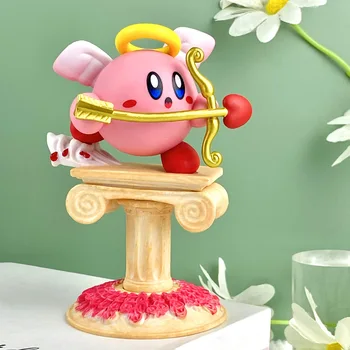 Anime Kirby Kawaii Jucării Cupidon Decor Figura Star Kirby Film de Desene animate Periferice Jucărie Fete, Cadouri de Ziua Îndrăgostiților Cadou Drăguț
