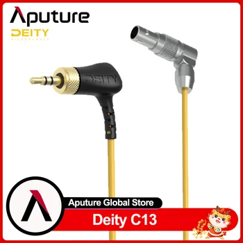 Aputure Zeitate C13 - Blocare de 3,5 mm pentru a 5-Pin Unghi Drept Camera Timecode Cablu pentru TC-1
