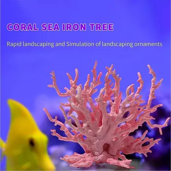 Artificiale Acvariu Coral Decor Plastic Rezervor de Pește de Plante Decor Acvariu Peisaj Meserii Ornamente pentru Acvariu