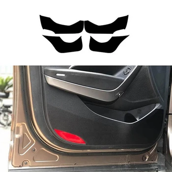 Auto Styling Ușă Laterală Interioară Decal Anti-Lovitură de Protecție din Fibră de Carbon Flim Autocolante pentru Hyundai Santa Fe 2013-2018 Ix45