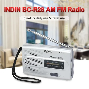 BC-R28 SUNT Radio FM Antenă Telescopică Difuzor Radio cu Baterii Portabile de Radio Mai bună Recepție Pentru Vârstnicul Acasă în aer liber