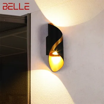 BELLE de Perete pentru Exterior iluminat LED-uri Impermeabil Lampă de Perete Modernă Patio Creativ Decorativ Pentru Gradina, Veranda, Balcon, Curte