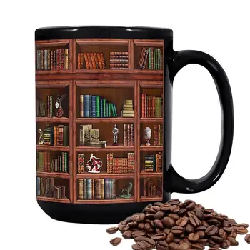 Biblioteca Raft Cana Ceramica Biblioteca Contabil Cafea Marca Cana Reutilizabile Persona lized Ceașcă de ceai Pentru Bucătărie Accesorii
