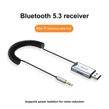 Bluetooth Aux Adaptor Auto Fără Fir Bluetooth Receptor Apel Audio De Navigare Cablu De Conversie