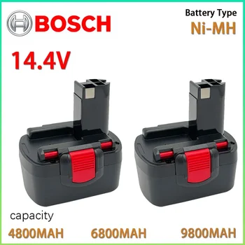 Bosch 14.4 V AH 4.8/6.8 AH/9.8 AH Baterie Pentru Bosch D70745 2607335273 BAT038 BAT040 BAT140 BAT041 Instrument de Putere a Bateriei