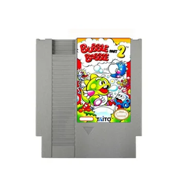 Bubble Bobble Partea a 2 - 72 de pini Joc Cartuș pentru 8bit NES Consolă de jocuri Video