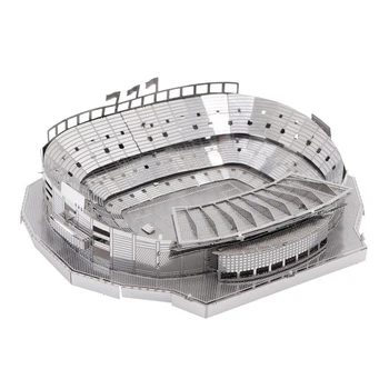 Cadou de crăciun 3D DIY Metal Asamblate Model DIY Puzzle B21146 Stadionul de Fotbal Camp Nou Băieți și Fete Ornamente