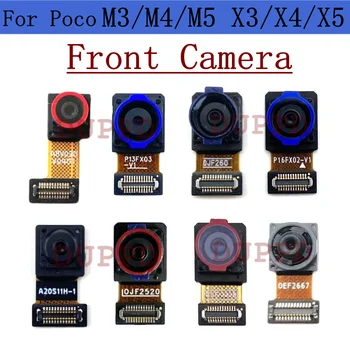 Camera frontală Pentru Xiaomi Poco M3 M4 M5 X3 X4 X5 Pro GT 5G Originale Mici Frontal Selfie cu care se Confruntă Camere Modulul Cablu Flex Piese