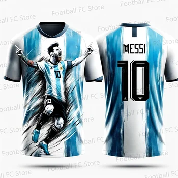 Campionul mondial de Fotbal Jersey Kit Adulți și Copii, Cultură Unică Messi Design Special Edition Kit de Fotbal, New Sosire