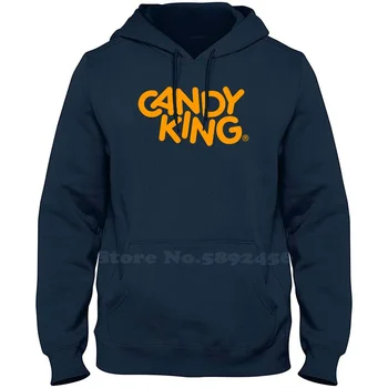 Candy King (CandyKing) Logo-Ul De Moda Tricou Hanorac Grafică De Calitate Superioară, 100% Bumbac Hoodies