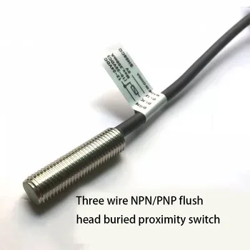 Cap plat comutatorul de proximitate PR08-1.5 DN/PR12-2DN/18-5DN/DP metal limita de detecție a senzorului