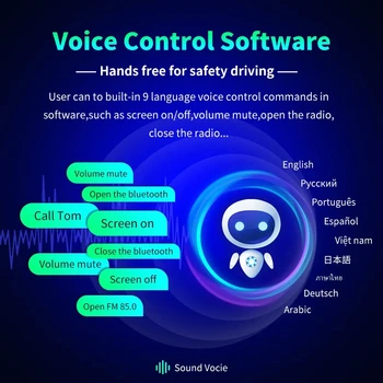 Car Audio Control Vocal Inteligent Asistent Software AI