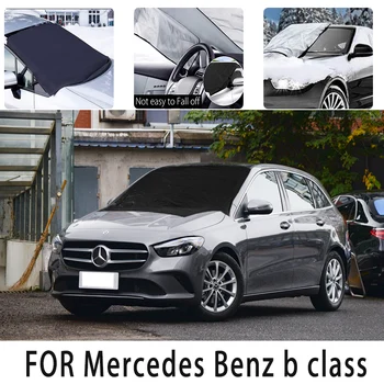 Carsnow acoperi fața acoperire pentru Benz b-class snowprotection izolare termică nuanta de protecție Solară eoliană Îngheț prevenirea accesorii auto