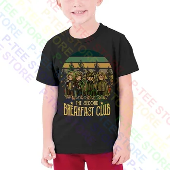 Cel de-al Doilea mic Dejun Club Aventura Cinci Hobbiți Adolescente tricou Copil Tee Rece Unisex Moda Hot Deals