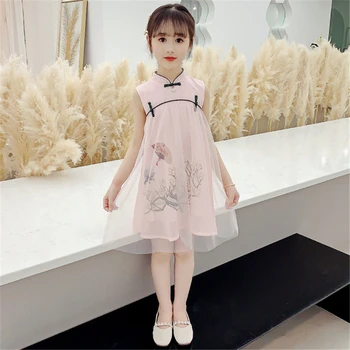 Cheongsam rochie de vară 2020 nou stil național fata Tang costum de temperament stil Chinezesc cheongsam vestido spinali
