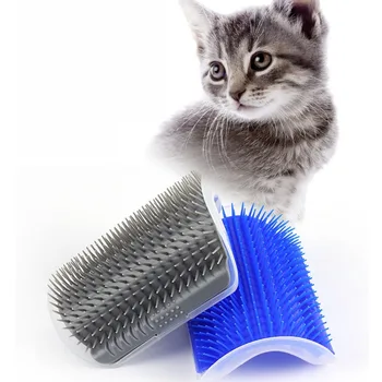Colț De Companie Perie Pieptene Juca Pisica De Jucarie Din Plastic Zero Peri Arc Masaj Intretinere Auto Cat Lozuri