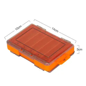 Cutie de pescuit de Stocare Momeala Container PP Portabil Moda față-verso Accesorii Cutie de Depozitare