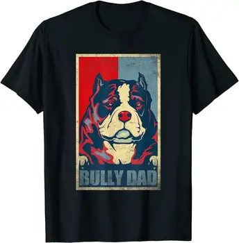 Câinele Bătăuș Tata - Vintage American Bully Tata T-Shirt