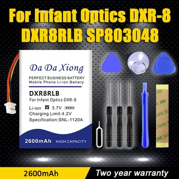 DaDaXiong de Înaltă Calitate 2600mAh DXR8RLB Baterie Pentru Sugari Optica DXR-8,DXR8RLB,SP803048 + Instrument