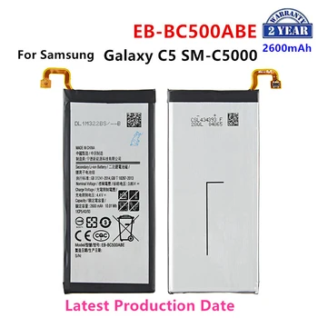 De Brand Nou EB-BC500ABE 2600mAh Baterie Pentru Samsung Galaxy C5 SM-C5000 Telefon Mobil
