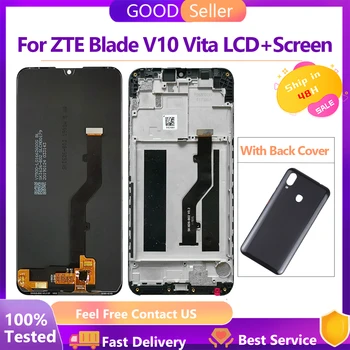 De înaltă Calitate Pentru ZTE Blade V10 Vita Inlocuire Ecran Cu Panou Tactil Digitizor, Ecran LCD de Reparare Piese cu capac Spate