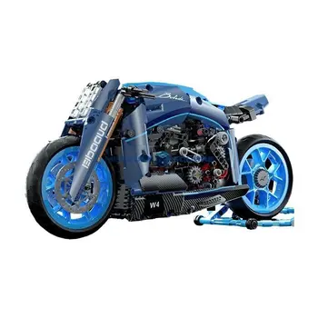 Diavel Motociclete de Viteză MOC 10217 High Tech Off-Road cu Motocicleta Model Blocuri Caramizi Vehicul Set Creativ Jucărie Aldult Cadou