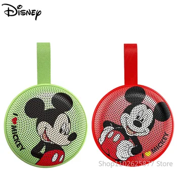 Disney Mickey Mouse Mic Inteligent fără Fir Bluetooth Boxe Utdoor Subwoofer Audio Card TF TWS 3D Surround Stereo Portabil de Sunet