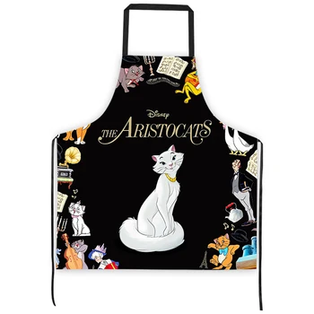 Disney pisicile aristocrate-Marie Bucătărie de Gătit Șorț Poliester rezistent la apa cu Ulei-Dovada pentru Femeie Avental De Tradițională Delantal Cocina