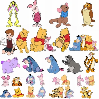 Disney Winnie the Pooh Tăiere de Metal Moare Prieteni Robin Eeyore, Piglet Tigru Figura Moare pentru DIY Desene animate Scrapbooking Cardmaking