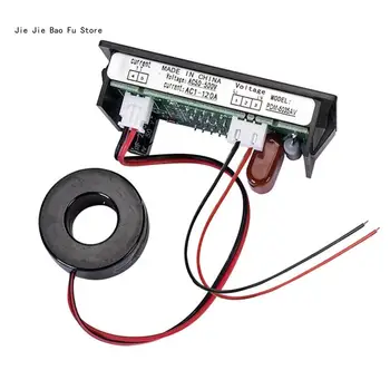 E8BD Digital Mini Voltmetru Ampermetru AC50-500/0-600v LED Volt Tensiune Contor de Curent Panel Amp Volt Ecartament
