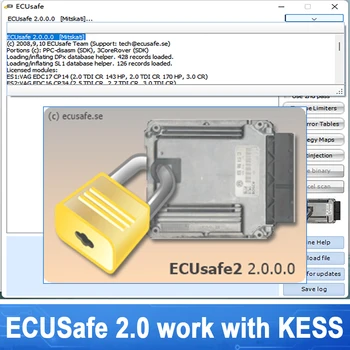 ECU în condiții de Siguranță 2.0 2021 Vânzare Fierbinte ECUSafe 2.0 ECU ECM 2.0 Instrument de Diagnosticare CD DVD Software Pentru Mașini și Camioane CD USB lucra cu KESS