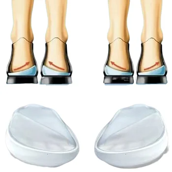 En-gros de Gel de Silicon OX Picior Corective Toc Tampon Pantof cu Toc Femei Pernă Elastică Proteja Picioarele de Corecție Ortezare Tălpi