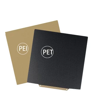 ENERGIC KP3S Pro Pat PEI Construi Placă de 210x210mm Dublă față-Verso Texturate/Buna PEI de animale de COMPANIE de Primăvară din Tablă de Oțel Magnetic de Imprimare Pat
