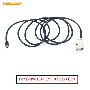 FEELDO Car Audio Radio-MP3-AUX-IN Cablu Adaptor pentru BMW E39 X5 E53 E60 E61 12-Pin Port AUX Sârmă Exploatați prin Cablu #FD5807