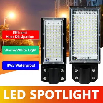 Focos Reflectoarelor cu LED-uri 50W 100W 220V AC Refletor CONDUS la fața Locului Lumina de Inundații Gradina de Iluminat Proiector Bucătărie în aer liber de Iluminat Stradal