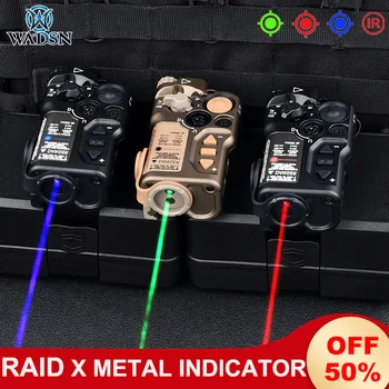 Fost Tactic RAID X Roșu/Verde/Albastru Dot Laser Softair IR Reflectoarelor Metal reducerea la Zero Indicator de Airsoft Strobe Armă de Vânătoare cu Laser