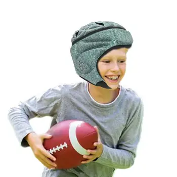 Fotbal Pălărie De Tineret Moale Siguranță Rugby Headguards Căptușit Articole De Acoperit Capul Cu Curea Ajustabilă De Protecție Pălărie Pentru Tineret Copii