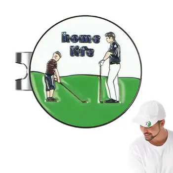 Golf Ball Marker Pălărie Clip Magnetic Golf Ball Marker Pălărie Clip Golf Scena Golf Marker Titular Cu Puternic Armat Magneți Pentru