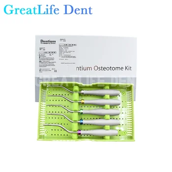 GreatLife Dent Dentium Dentare Instrument Chirurgical Implant Concavă Îndepărtarea Kit Xofbk Osteotom Kit Dentium Osteotom Kit