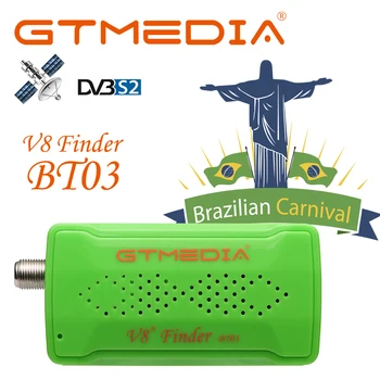 GTMEDIA V8 Finder BT03 Mini Satfinder Bluetooth DVB-S2 prin Satelit Finder Metru Cu Sistem Android App de Upgrade de la Freesat BT01