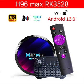 H96 MAX RK3528 Smart TV Box Android 13 4G 64GB 32G 8K Wifi BT Media player H96MAX TVBOX Android11 Set top box 2GB 16GB