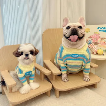 haine de câine Câini în 2023 pulover Câine Câine haine de iarnă Catelus shirt pentru câini de lux, haine de câine de câine fată de iarna haine de câine