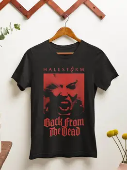 Halestorm T-shirt Muzica Rock Cămașa Înapoi Din Morți