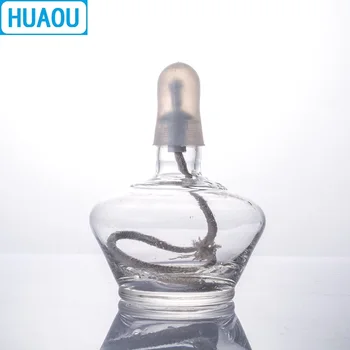 HUAOU 150mL & 250mL Pahar de Alcool Lampa cu Capac de Plastic Laborator de Chimie Echipamente