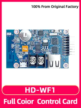 HuiDu HD-WF1 de Rulare de Mers pe jos de Cuvânt Billboard Placa de baza Monocrom Display LED de Control Card Telefon Mobil WIFI RGB HUB75
