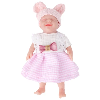 IVITA WG1579 6.29 inch 130g 100% Corp Plin de Silicon Renăscut Baby Doll Fata Babe Copilul Realiste Jucarii pentru Copii Cadou de Crăciun