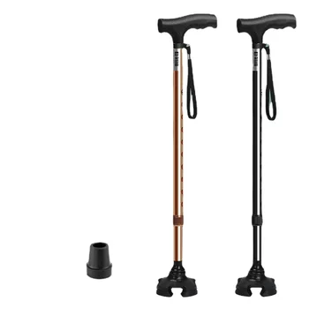 japonia baston telescopic pentru persoanele în vârstă, cu patru picioare, cârjă, usor, stabil, non-alunecare portabil carja oameni