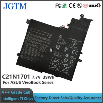 JGTM 100% de brand nou repchargeable li-polyme Baterie C21N1701 Pentru ASUS VivoBook S460UA K406UA baterie de laptop