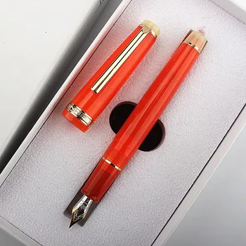Jinhao 82 pic Centenarul Rășină Stilou EF/F/M/Îndoit Peniță de Stilou cu Cerneală Converter scoala de Afaceri Scris Cadouri Pixuri 0,5 mm peniță