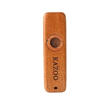Kazoo Flaut din Lemn Kazoo Instrumente Chitara Ukulele Acompaniament Patry Instrument Muzical pentru Copii, Incepatori,Stil